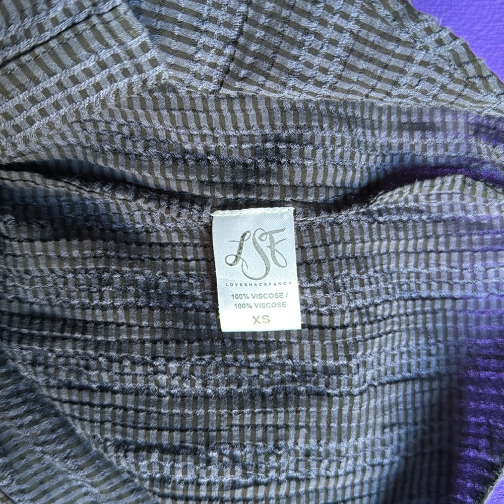 Loveshackfancy Button Down Ruffle Top Xs - image 5